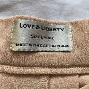 Johnny Was Skirts - Love and Liberty nude skirt size Large Johnny Was Skirts - Love and Liberty nude skirt size Large